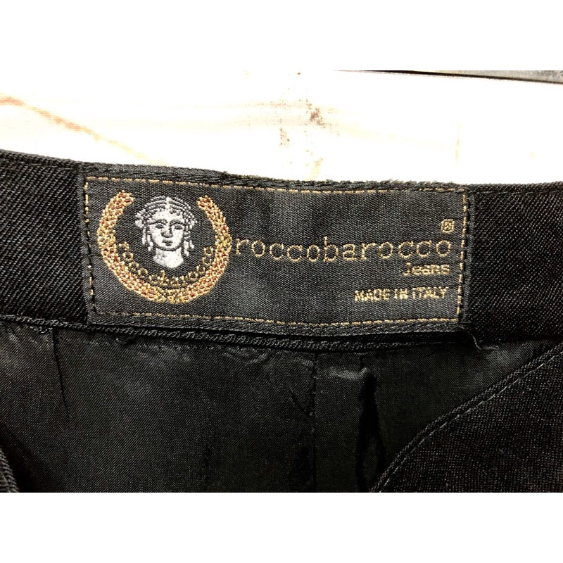 ROCCOBAROCCO 義大利製 黑色 短褲 歐碼46號