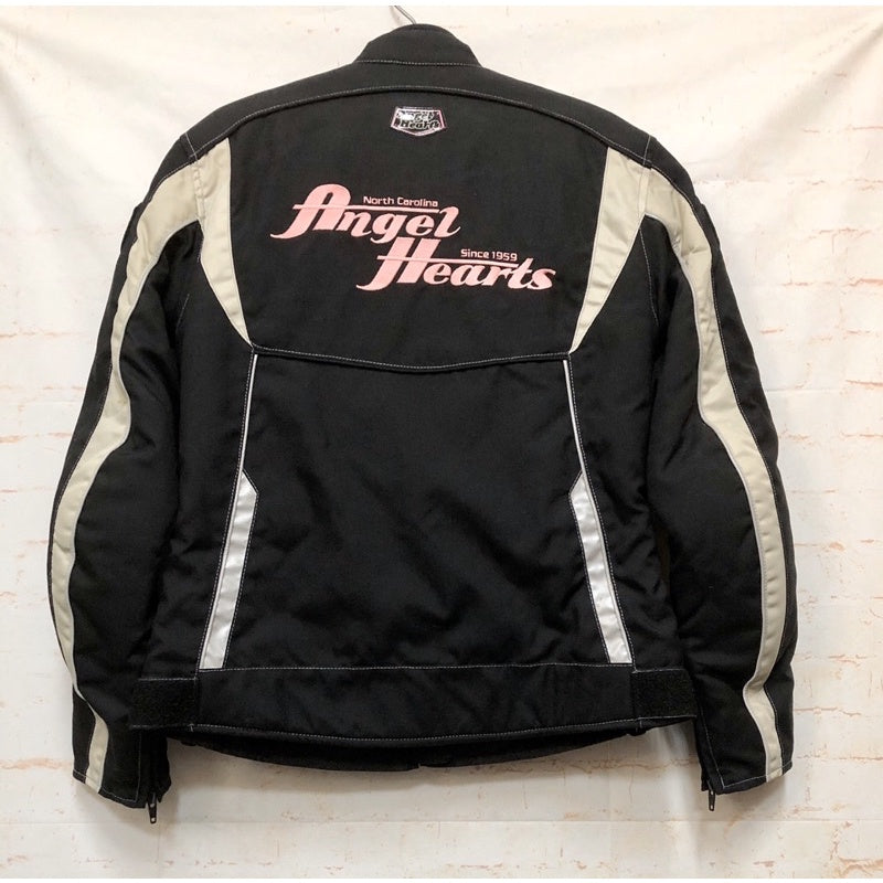 ANGEL HEARTS 防摔衣 賽車衣 尼龍 粉色LOGO 重機 帥氣可愛 S號