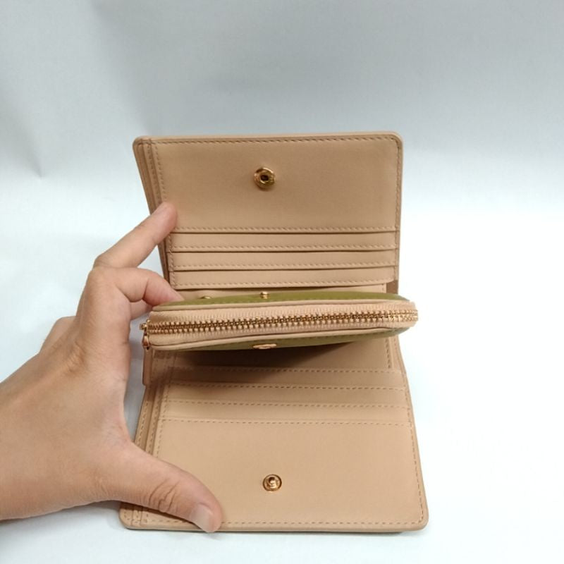 SAIME真皮短夾 保證正品