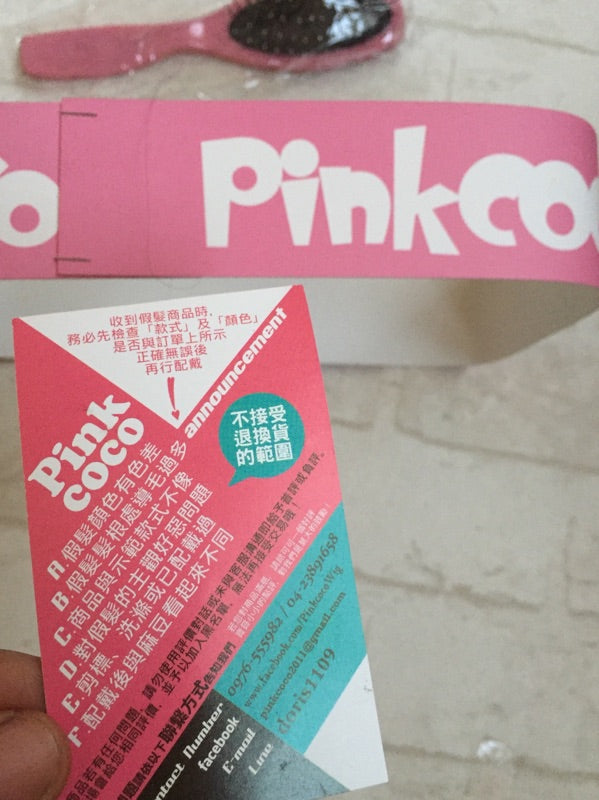 PINK COCO 全新 假髮 蘿莉塔 栗子色 COSPLAY