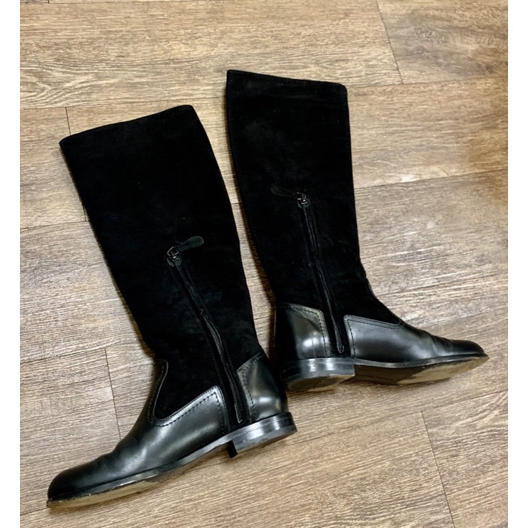 ALEXANDER MCQUEEN 真皮卯釘長靴 38號 保證正品