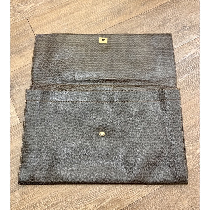 MARIO VALENTINO 復古 大手拿包 古著 保證正品
