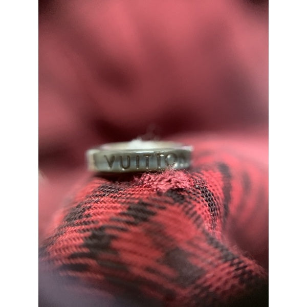 LV LOUIS VUITTON 紅色格紋襯衫 L號 保證正品