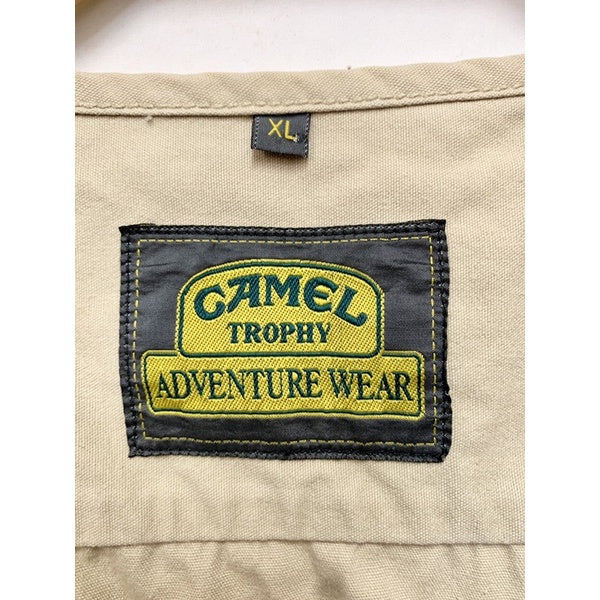 CAMEL TROPHY 釣魚背心 古著 登山背心 多口袋 XL號