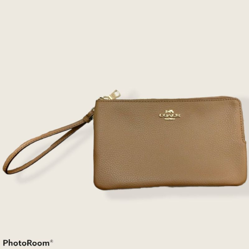 COACH 拉鍊式 中夾 保證100%真品