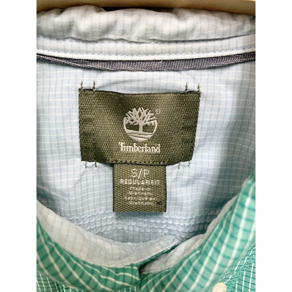TIMBERLAND 格紋長袖襯衫 S號 保證正品
