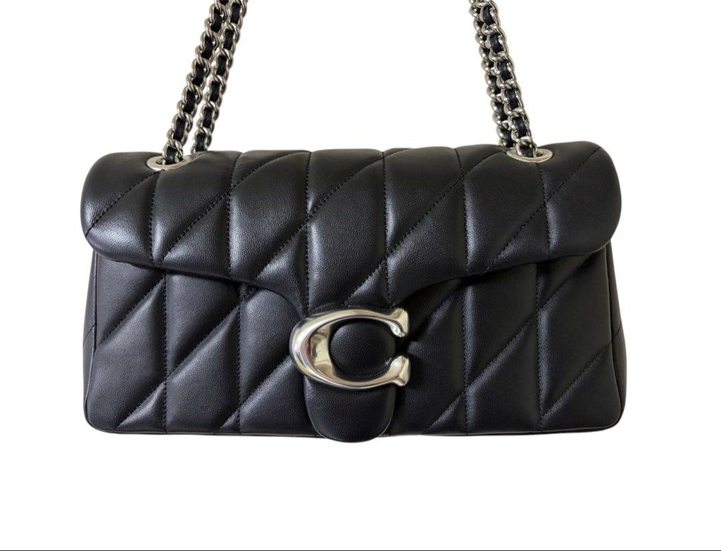 99近新品❗️ ❗️ ❗️ COACH TABBY 26 黑色 羊皮 肩背 斜背包 保證正品