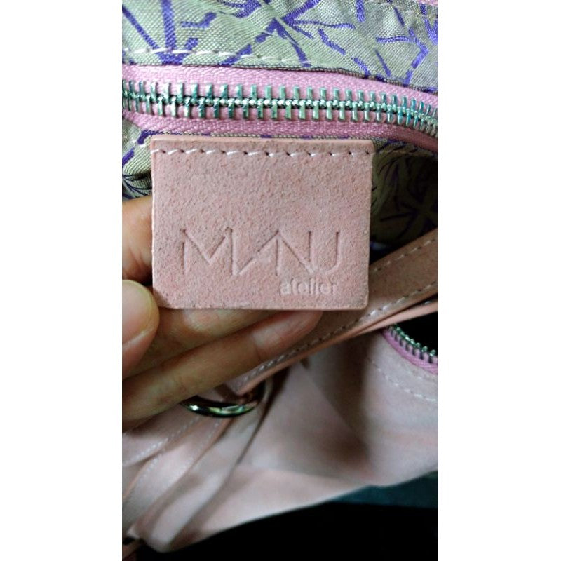 Manu Atelier麂皮肩背包