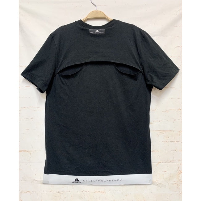 ADIDAS STELLA MACCARNEY 聯名款 FS7575異材質拼接 棉T S號 保證正品