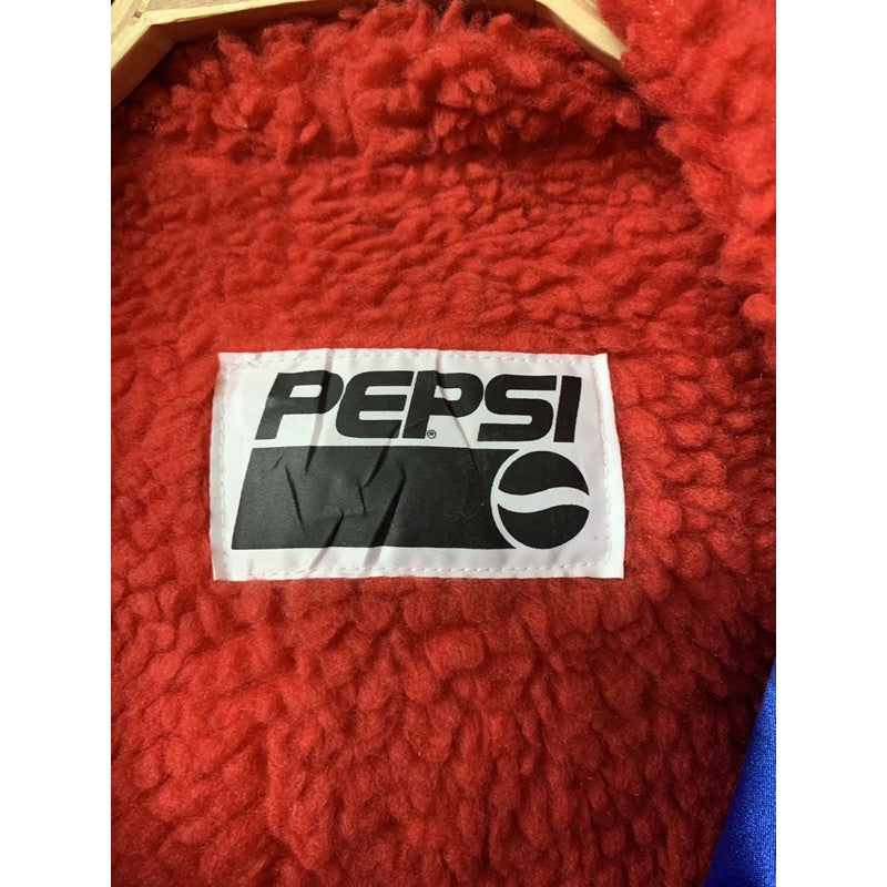 PEPSI 百事 復古 內刷毛 古著 長拳擊外套