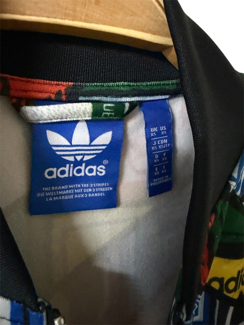 ADIDAS ORIGINAL LABELS SUPERSTAR 復古 滿版印花 外套