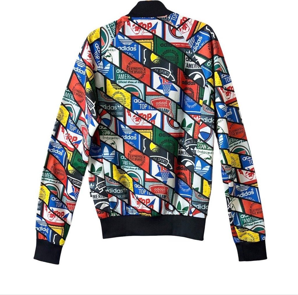 ADIDAS ORIGINAL LABELS SUPERSTAR 復古 滿版印花 外套