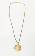 AVON 雅芳 金色 VINTAGE 金幣 項鍊 人像 鳥 星星 保證正品