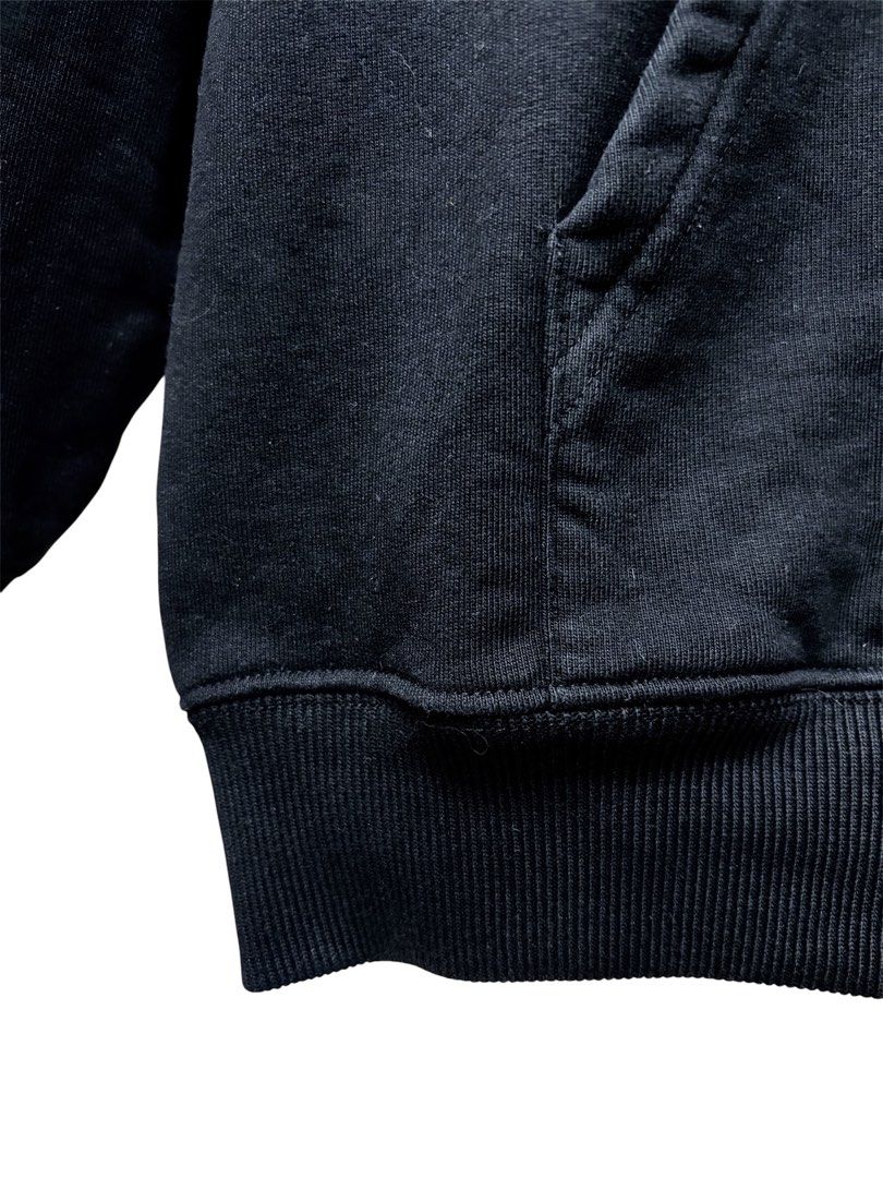 BALENCIAGA 巴黎世家 黑色 LOGO印花 帽T 保證正品