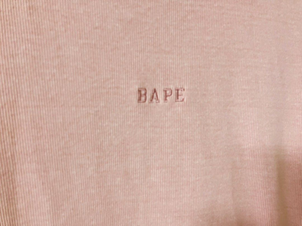 BAPE 粉色 女生 短袖 T恤 保證正品