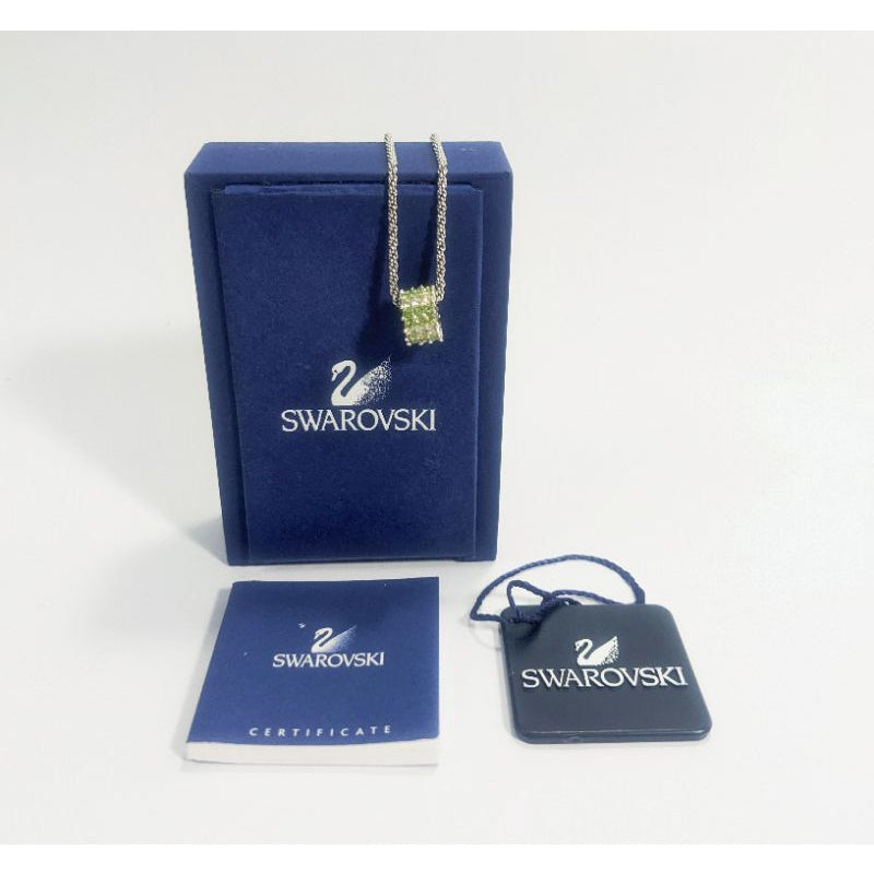 SWAROVSKI 5030712 圓環狀碎鑽水晶 項鍊 100%保證真品