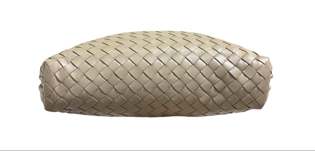BOTTEGA VENETA 灰褐色 編織 斜背包 保證正品