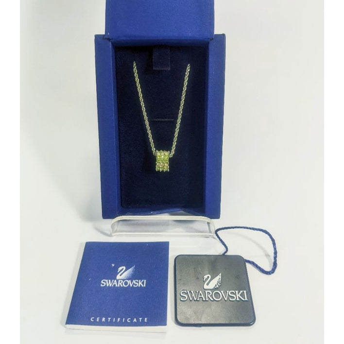 SWAROVSKI 5030712 圓環狀碎鑽水晶 項鍊 100%保證真品
