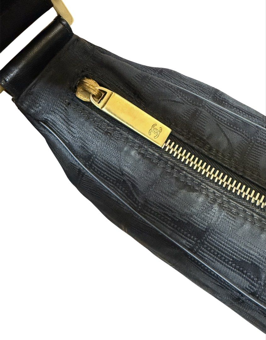 CHANEL 黑色 復古 老香 HOBO 腋下包 保證正品
