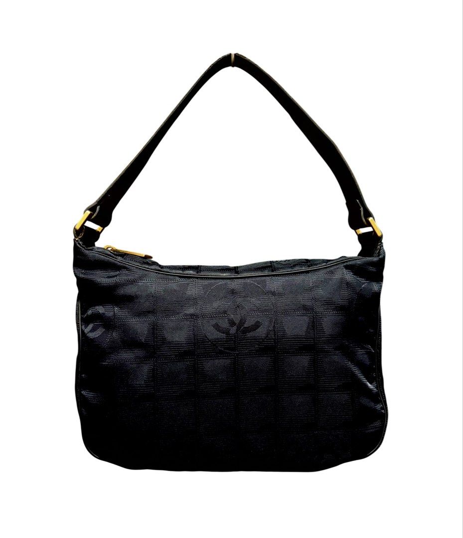 CHANEL 黑色 復古 老香 HOBO 腋下包 保證正品