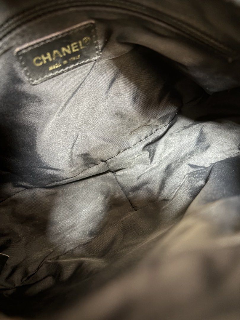 CHANEL 黑色 復古 老香 HOBO 腋下包 保證正品