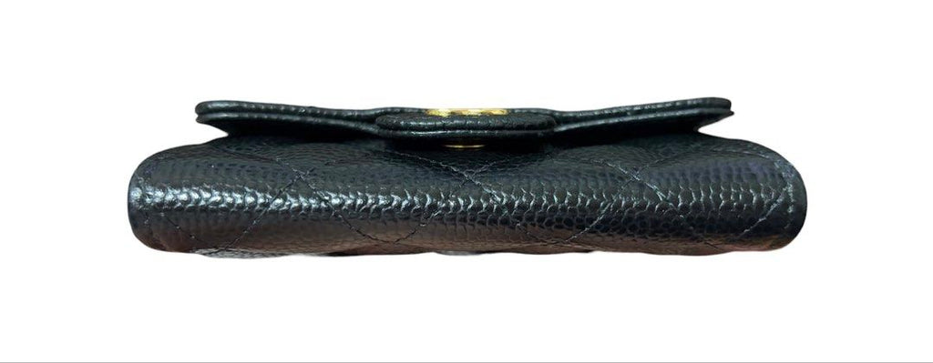 全新品❗️❗️❗️CHANEL 經典COCO系列 魚子醬 菱格紋 釦式 零錢包 卡包 保證正品