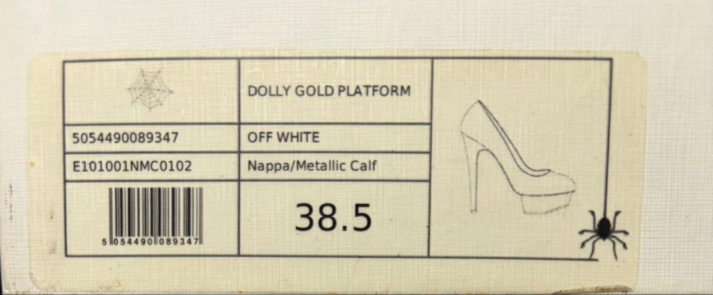 CHARLOTTE OLYMPIA 白色 真皮 包鞋 高跟鞋