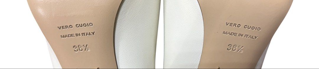 CHARLOTTE OLYMPIA 白色 真皮 包鞋 高跟鞋