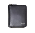 COACH 黑色 牛皮 拉鍊 中夾 保證正品