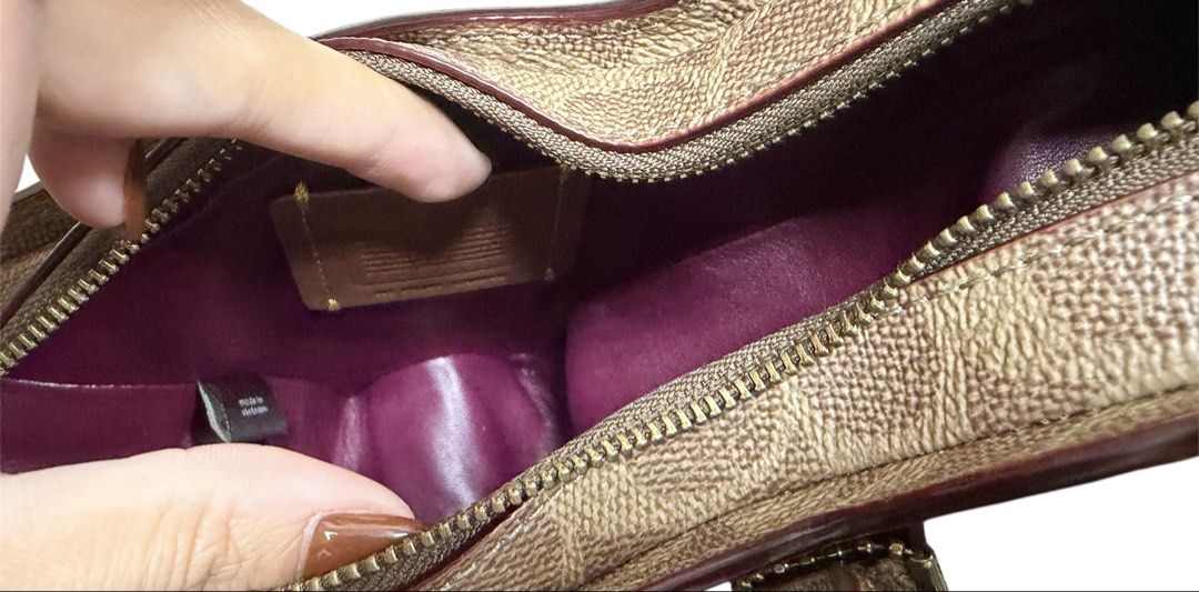 COACH 經典老花 恐龍 造型 手提 斜背包 保證正品