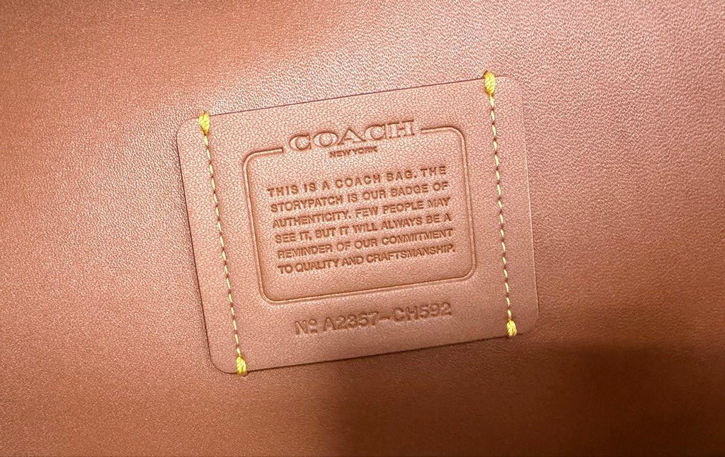 COACH RAE 棕色 真皮 鞣制皮革 托特包 保證正品