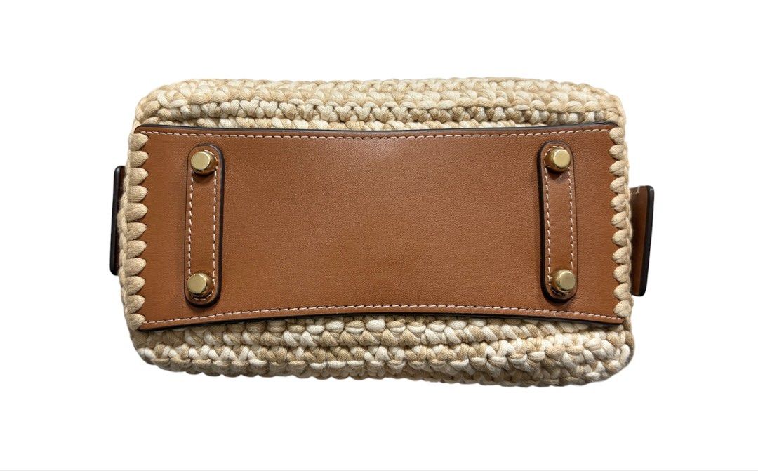 COACH ROGUE 雙色 毛線 編織 多功能 包 保證正品