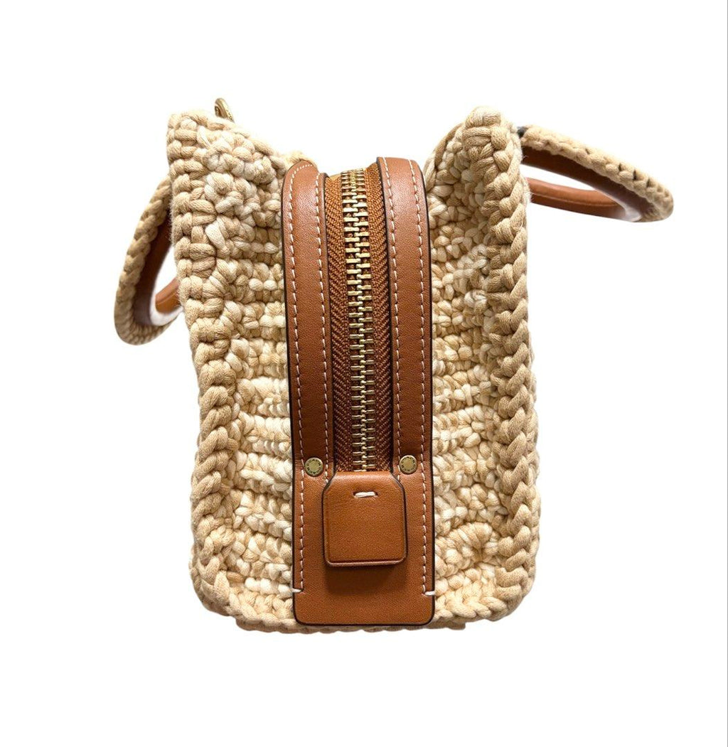 COACH ROGUE 雙色 毛線 編織 多功能 包 保證正品