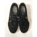 PUMA 黑色 麂皮 金標 運動休閒鞋 厚底 增高 潮流 25.5公分