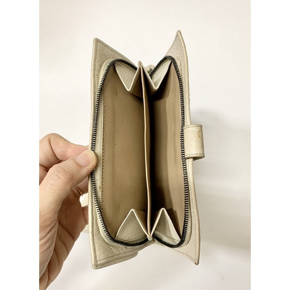 BOTTEGA VENETA BV 對折真皮中夾 保證正品
