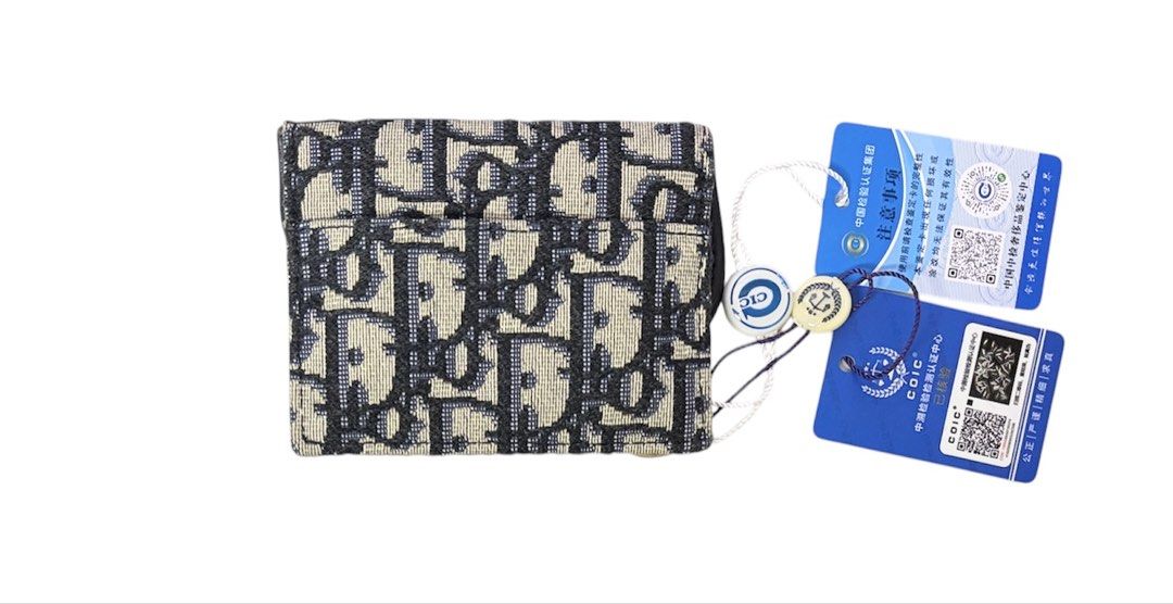 全新品裸包❗️ ❗️ ❗️ DIOR 老花 卡夾 保證正品