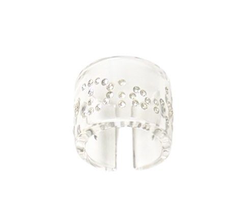 DIOR 迪奧 透明 壓克力 戒指 保證正品