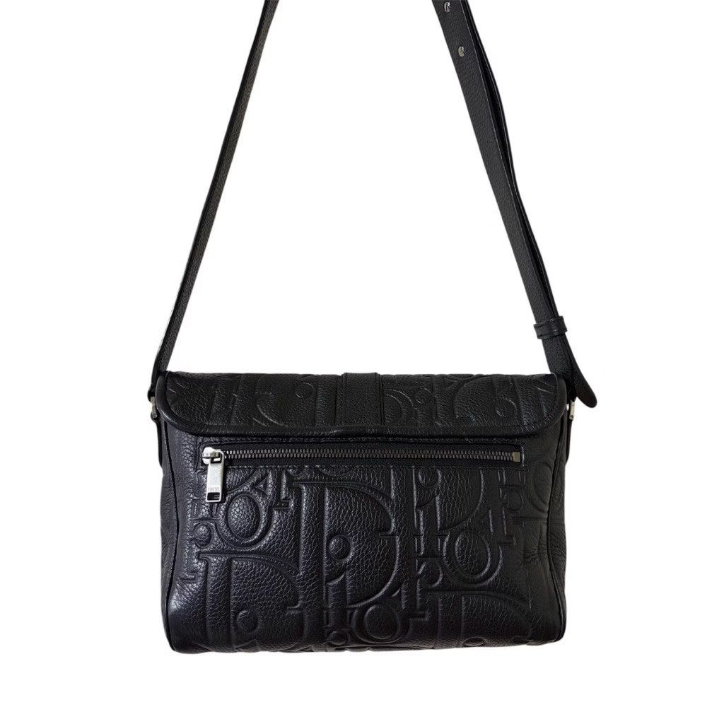 ❗️ DIOR DAILY 黑色 中型 翻蓋 郵差包 保證正品