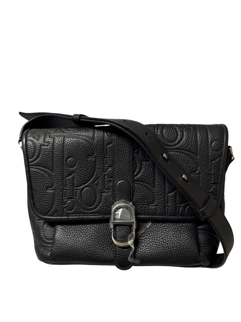 ❗️ DIOR DAILY 黑色 中型 翻蓋 郵差包 保證正品