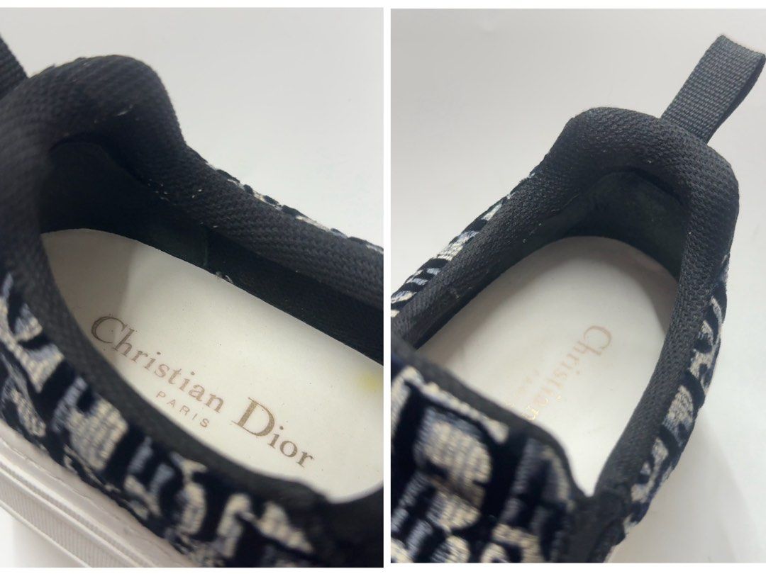 Dior solar 老花 刺繡絨布 休閒鞋 保證正品