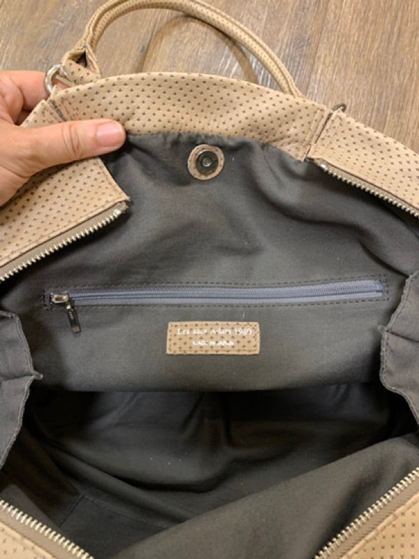 LES SACS ADAMS 1980 日本製真皮 氣球包