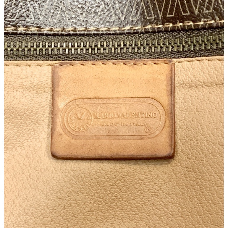 MARIO VALENTINO 復古 大手拿包 古著 保證正品