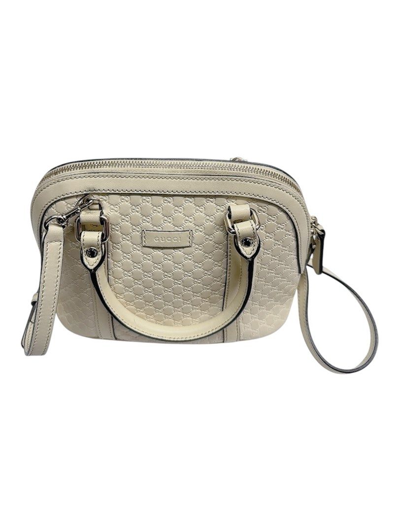 GUCCI 449654 經典壓紋 手提 斜背 貝殼包 保證正品