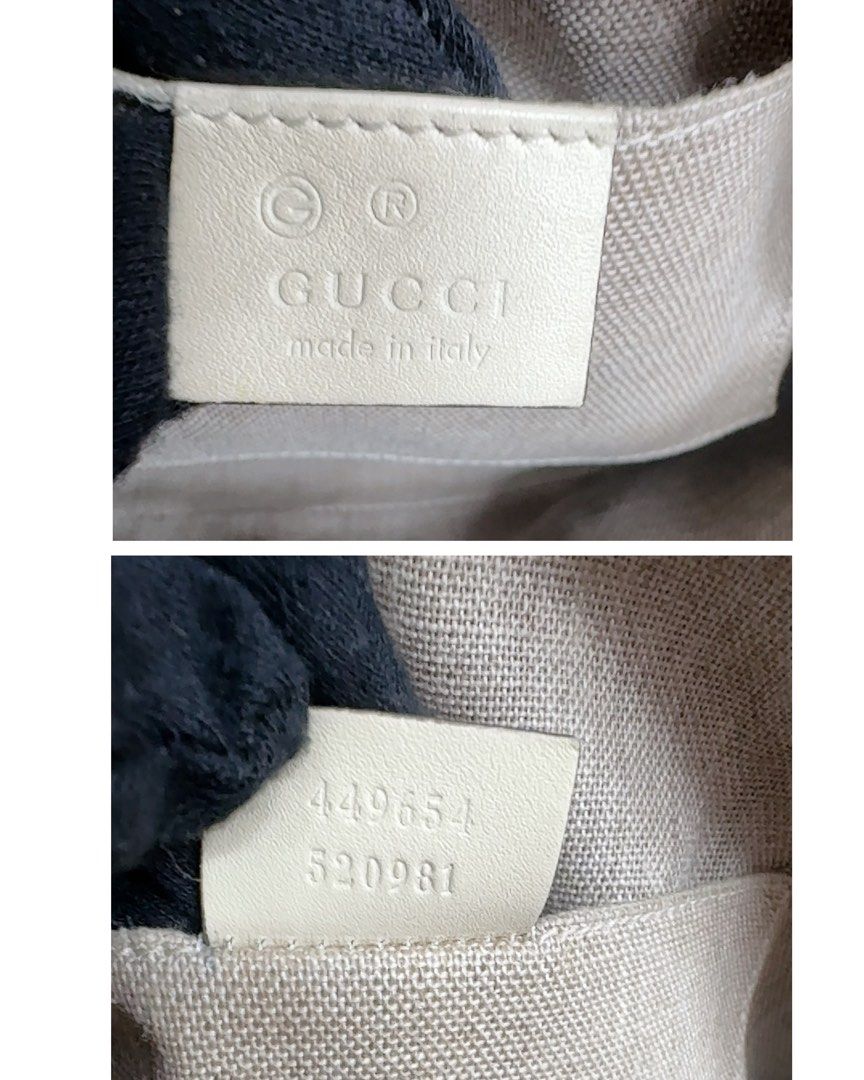 GUCCI 449654 經典壓紋 手提 斜背 貝殼包 保證正品