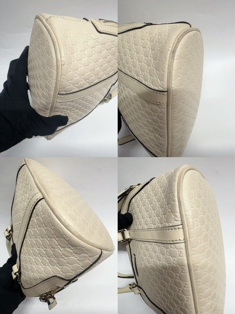 GUCCI 449654 經典壓紋 手提 斜背 貝殼包 保證正品