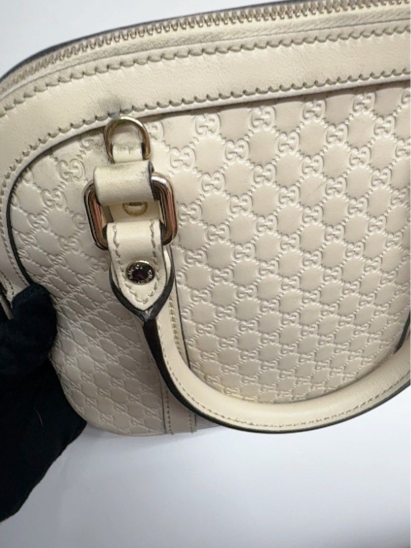 GUCCI 449654 經典壓紋 手提 斜背 貝殼包 保證正品