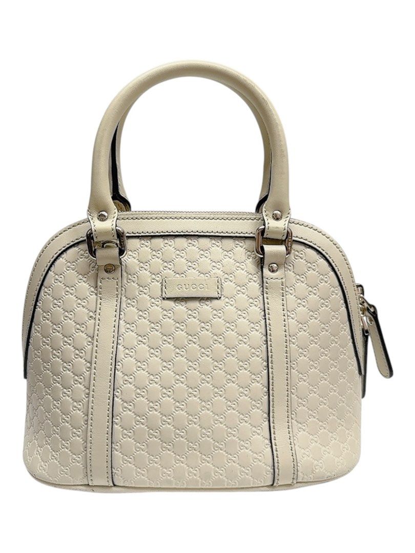 GUCCI 449654 經典壓紋 手提 斜背 貝殼包 保證正品
