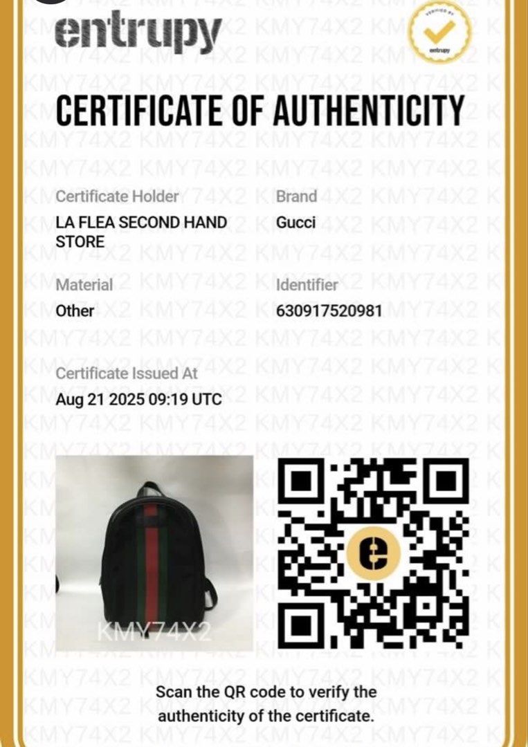 GUCCI 經典 綠紅綠 後背包 保證正品