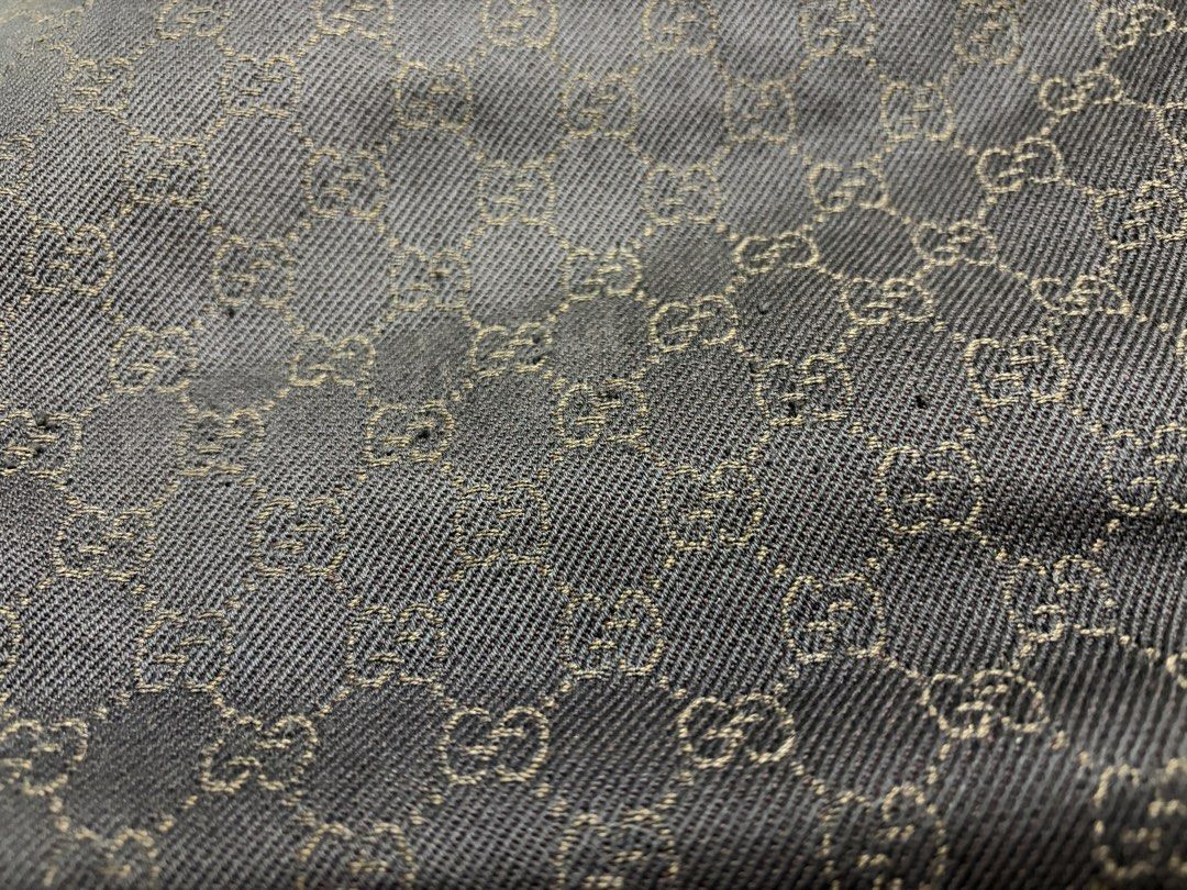⚠️請詳閱商品描述❗️GUCCI 深咖啡色 經典老花 緹花布 磁吸扣 手提包 保證正品