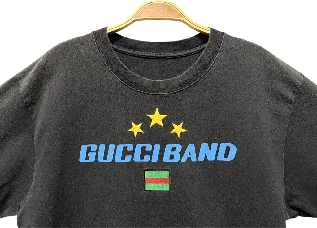 GUCCI 黑色 英文字母 印花 短袖 T恤 保證正品